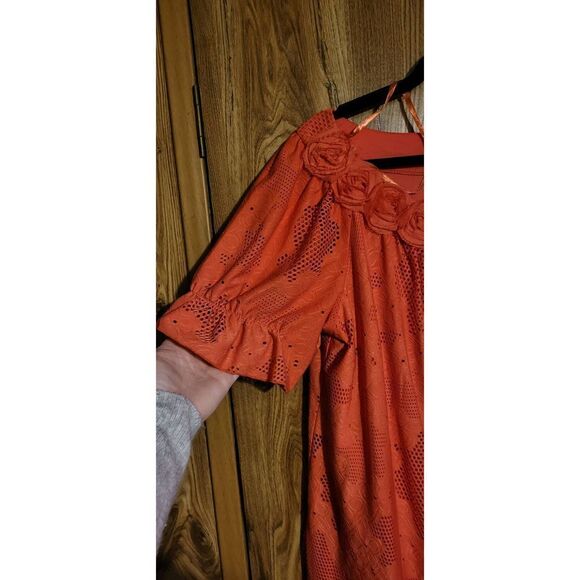 Perceptions coral midi dress - Picture 2 of 7